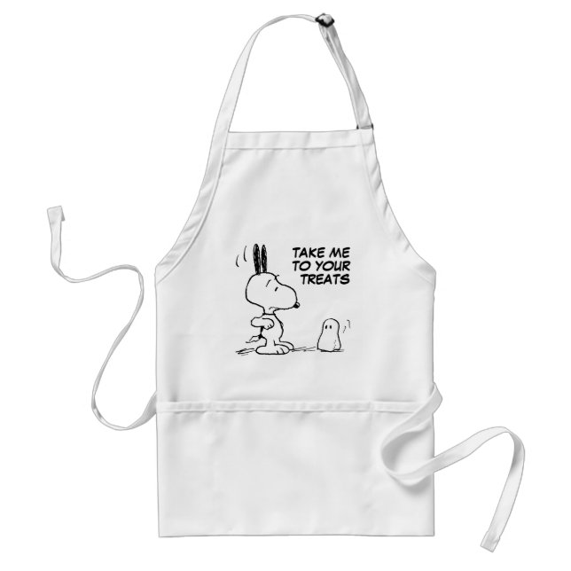 Peanuts | Woodstock Scares Snoopy Standard Apron (Front)