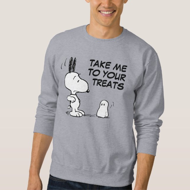 Peanuts | Woodstock Scares Snoopy Sweatshirt (Front)