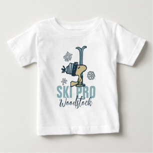 Peanuts   Woodstock Ski Pro Baby T-Shirt