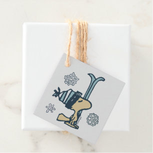 Peanuts   Woodstock Ski Pro Favour Tags