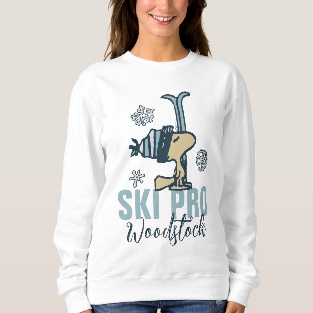 Peanuts | Woodstock Ski Pro Sweatshirt (Front)