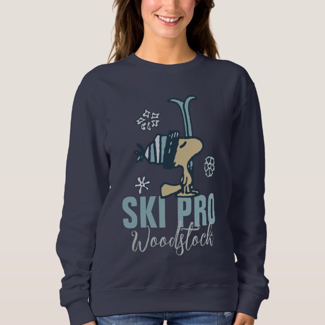 Peanuts | Woodstock Ski Pro Sweatshirt (Front)