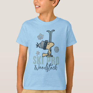 Peanuts Woodstock Ski Pro T-Shirt