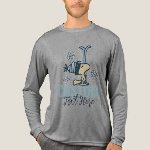 Peanuts   Woodstock Ski Pro Tri-Blend Shirt