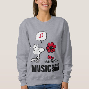 Peanuts   Woodstock Smelling the Flowers Sweatshirt
