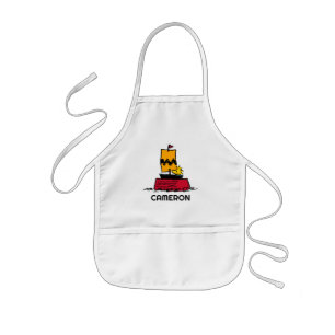 Peanuts   Woodstock Snoopy Dish Sail Boat Kids Apron