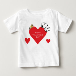 Peanuts Woodstock & Snoopy Valentine Baby T-Shirt