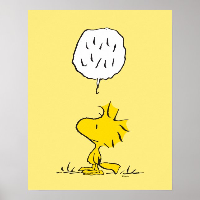 Peanuts | Woodstock Speaks Poster (Front)