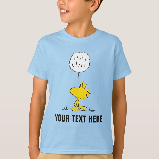 Peanuts | Woodstock Speaks T-Shirt (Front)