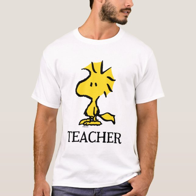 Peanuts | Woodstock Teacher T-Shirt (Front)