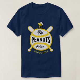 Peanuts   WoodstockPeanuts Baseball Since 1950 T-Shirt