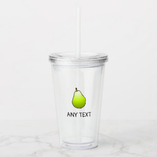 Pear Acrylic Tumbler