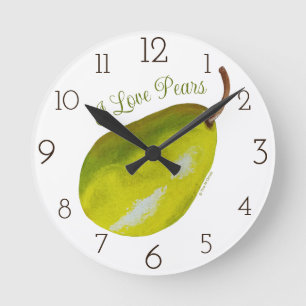 Pear Clock