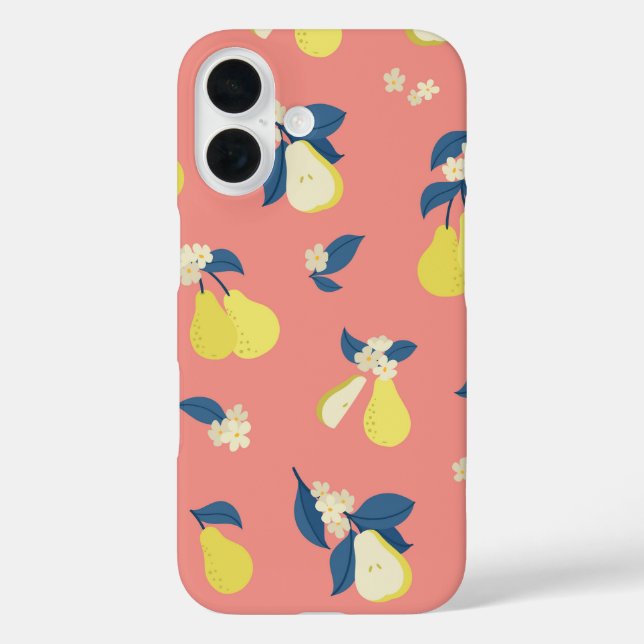 Pear-fect Day Fruit Garden Case-Mate iPhone Case (Back)