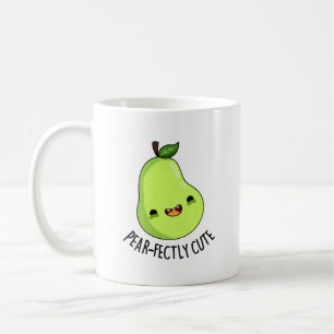 Pear-fectly Cute Fruit Pear Pun Coffee Mug