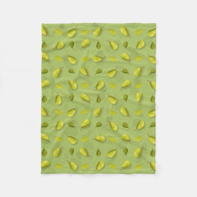 Pear Fleece Blankets (Front)