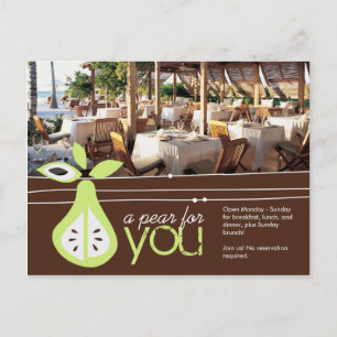 Pear For You Postcard