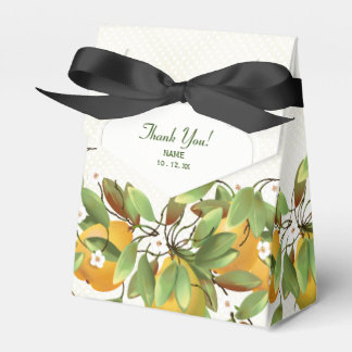 Pear Fruit Flowers Favour Box