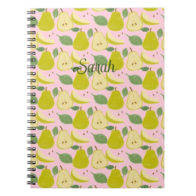 Pear Fruit Notebook (Front)