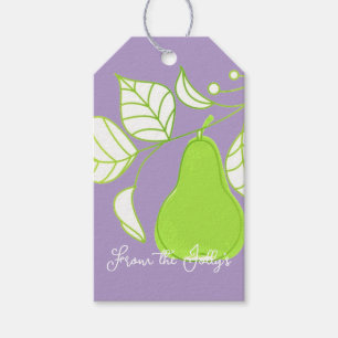 Pear gift tags