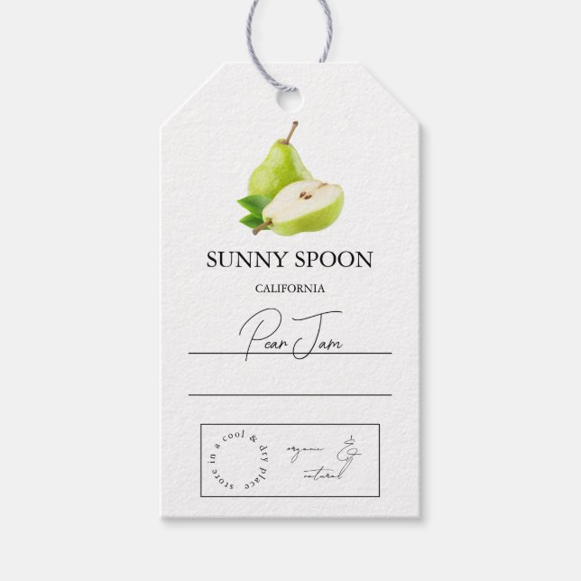 Pear Hang Tag (Front)