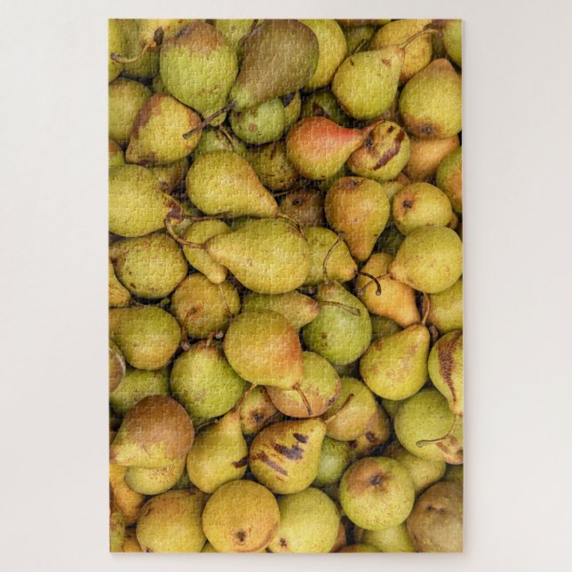 Pear harvest jigsaw puzzle (Vertical)