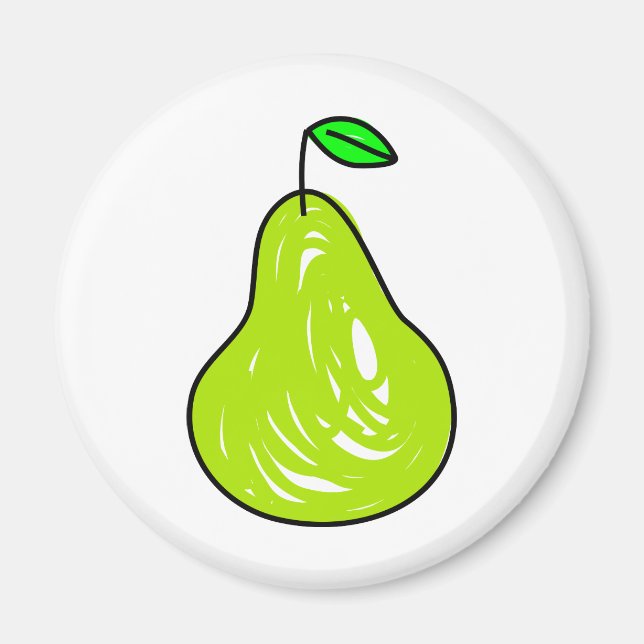 Pear Magnet (Front)
