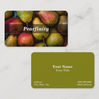 Pear / Pears / Fruit Business Card