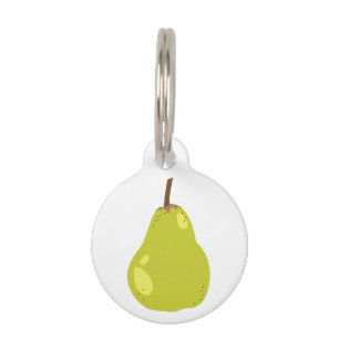 Pear Pet Tag