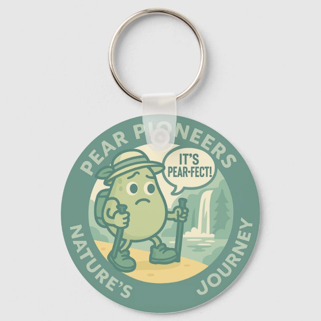 Pear Pioneers Nature's Journey Key Ring (Front)