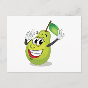 pear postcard
