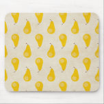 Pear Print Yellow Fruit Pears Classic Preppy Mouse Pad<br><div class="desc">Check out www.zazzle.com/Sweetbriar_Drive for so many other beautiful styles,  items & colours! © SweetbriarDrive 2014. Do not copy.</div>