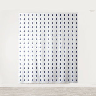 Pear shaped Sapphire Blue Tapestry
