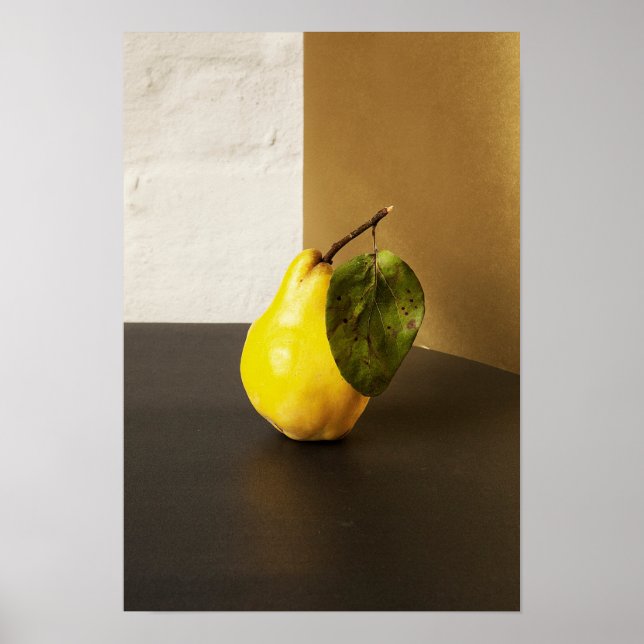 Pear Still Life kitchen poster (Front)