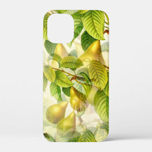 Pear Tree Branches & Pears Pattern iPhone 12 Mini Case