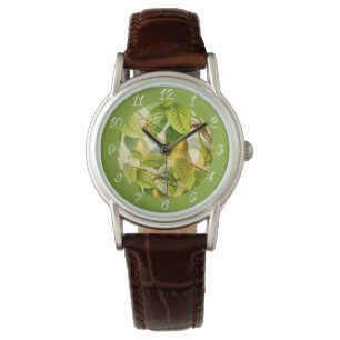 Pear Tree Branches & Pears Pattern   Watch