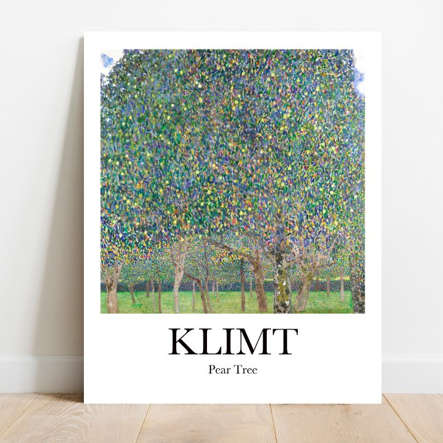 Pear Tree by Paul Klimt Poster (Klimt's Golden Touch: "Pear Tree" Art Deco masterpiece. High-quality poster)
