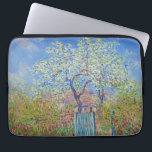 Pear Tree in Flower - Claude Monet Laptop Sleeve<br><div class="desc">Pear Tree in Flower - Claude Monet</div>