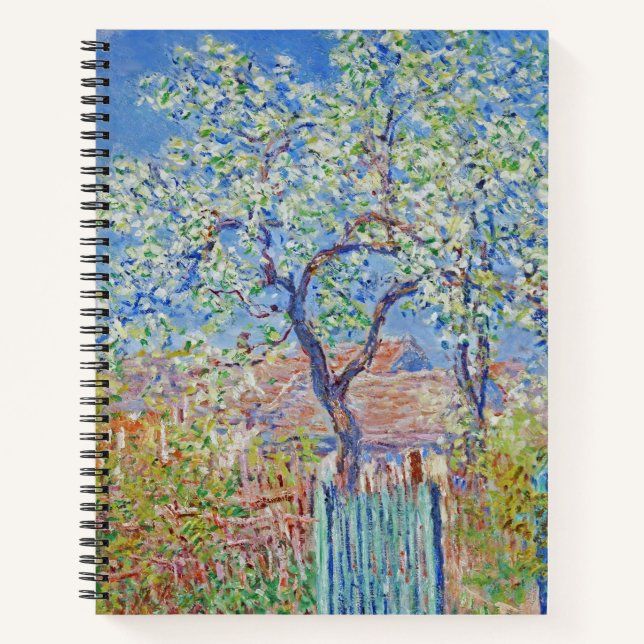 Pear Tree in Flower - Claude Monet Notebook (Front)