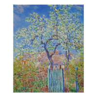 Pear Tree in Flower - Claude Monet