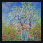 Pear Tree in Flower - Claude Monet Poster<br><div class="desc">Pear Tree in Flower - Claude Monet</div>