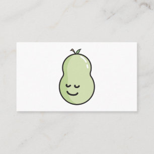 Pear with a smile business card