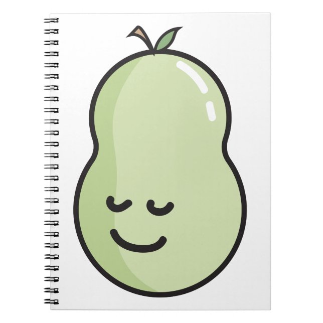 Pear with a smile notebook (Front)