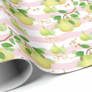 Pear  wrapping paper
