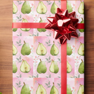 Pear  wrapping paper