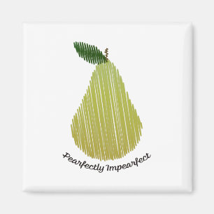 Pearfectly Impearfect Pear Magnet