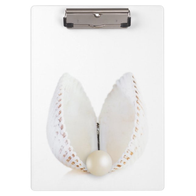 Pearl and seashell clipboard (Front)