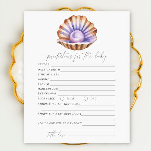 Pearl baby shower - Baby predictions and advice
