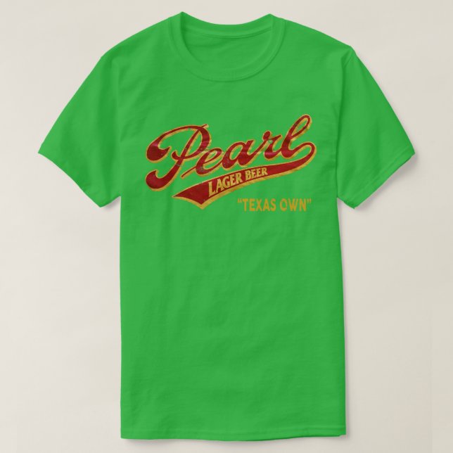 Pearl Beer T-Shirt (Design Front)