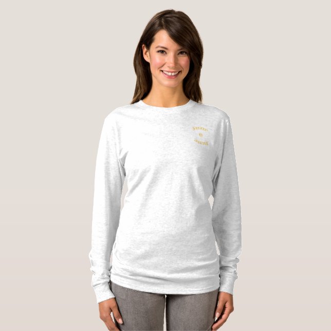 Pearl Birthstone - June T-Shirt (Front Full)